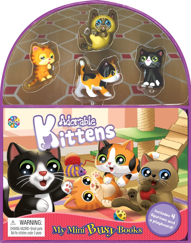 Front cover_ADORABLE KITTENS MINI BUSY BOOK