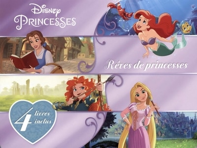 Couverture_Disney Princesses &mdash; R&ecirc;ves de princesses