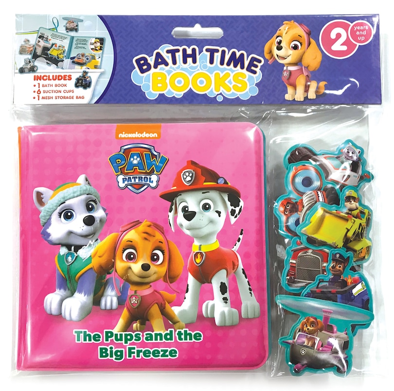 Couverture_NICK PAW PATROL GIRLS BATH TIME BOOKS (EVA BAG)