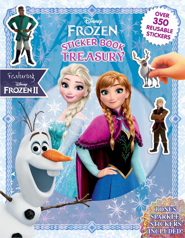 Front cover_DISNEY FROZEN STICKER BOOK TREASURY