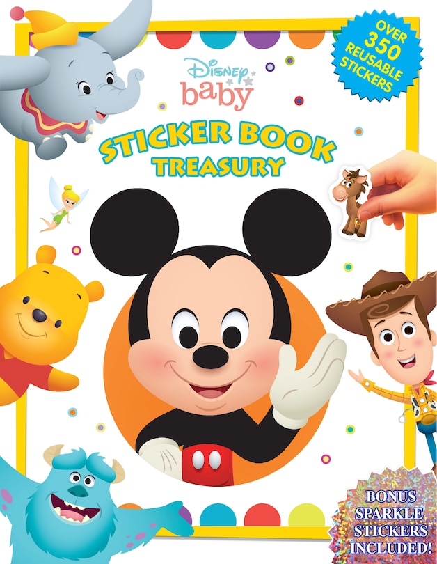 Front cover_DISNEY BABY STICKER BK TREASURY