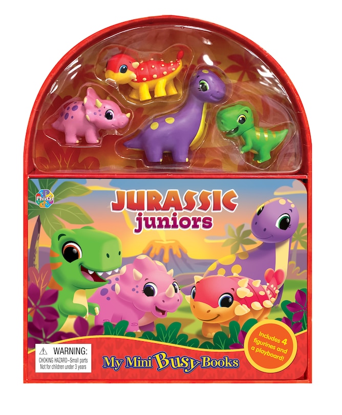 Couverture_JURASSIC JUNIORS MINI BUSY BOOKS