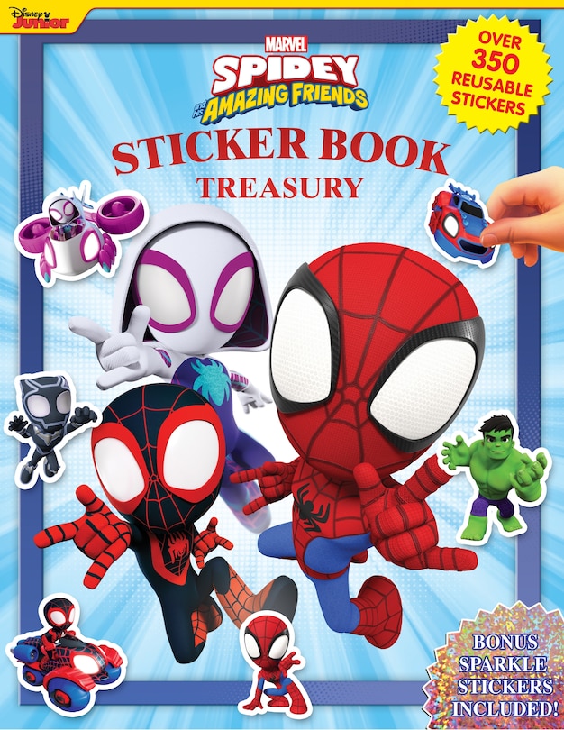 Front cover_MARVEL SPIDEY & AMAZ. FRIENDS STICKER BOOK