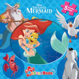 Front cover_DISNEY LITTLE MERMAID CLASSIC MY FIRST PUZZLE BOOK