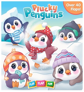 Front cover_PLUCKY PENGUINS FLIP FLAP FUN BOOK