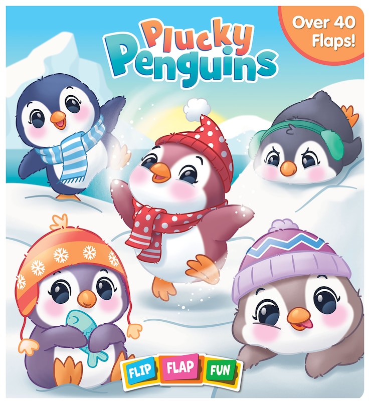 Front cover_PLUCKY PENGUINS FLIP FLAP FUN BOOK