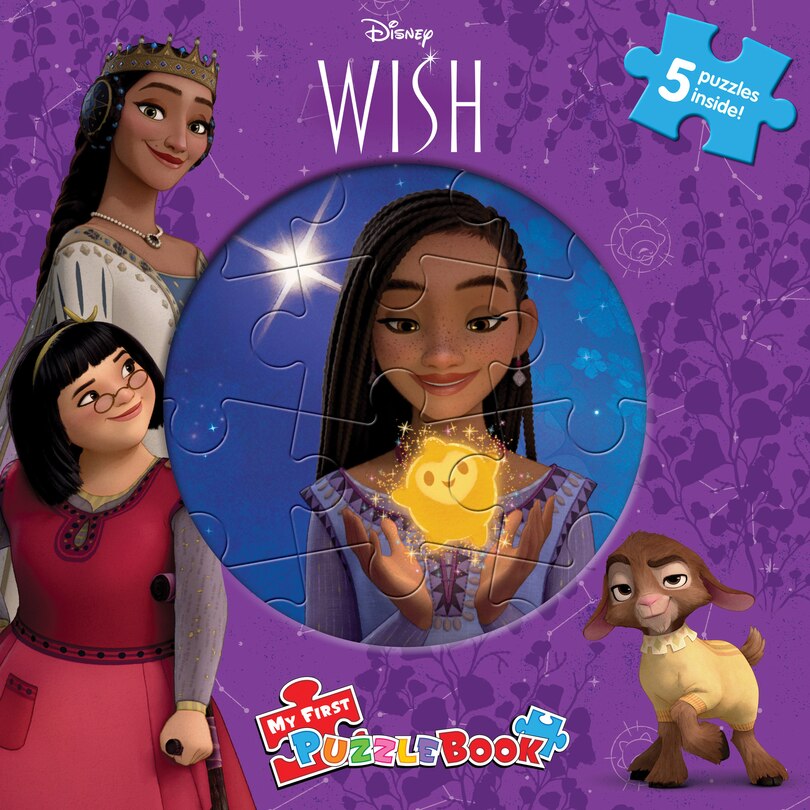 Front cover_DISNEY WISH MY FIRST PUZZLE BOOK