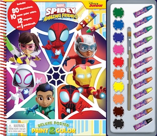 Front cover_MARVEL SPIDEY & HIS AMAZING FRIENDS DELUXE POSTER PAINT & COLOR
