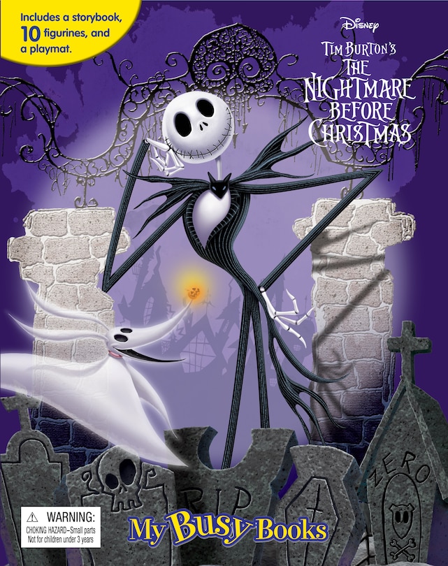 Front cover_DISNEY NIGHTMARE BEFORE CHRISTMAS MY BUSY BOOKS