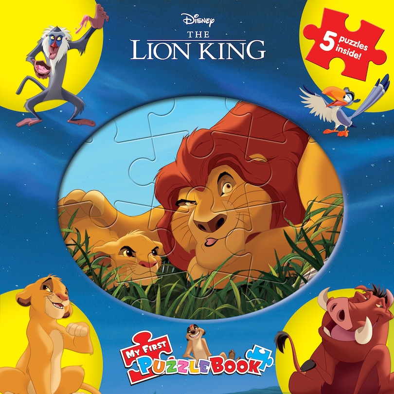 Front cover_DISNEY LION KING (NEW) MY FIRST PUZZLE BOOK