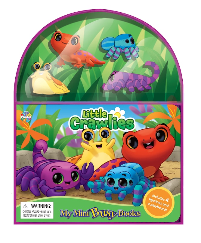 Front cover_LITTLE CRAWLIES MINI BUSY BOOKS