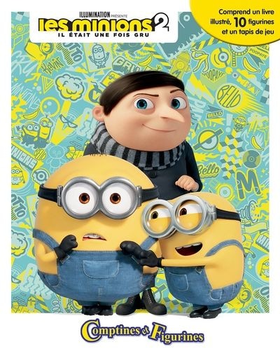 Front cover_Les Minions 2 : Il Était Une Fois Gru - Comptines Et Figurines