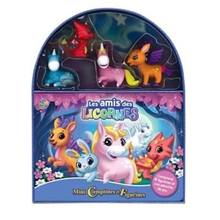 Front cover_Les amis des licornes - Mini Comptines et Figurine