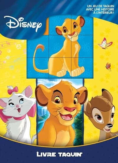 Couverture_Disney Animaux : Livre Taquin