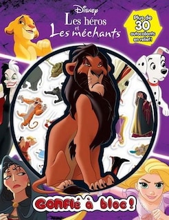 Couverture_Disney Les h&eacute;ros et Les m&eacute;chants