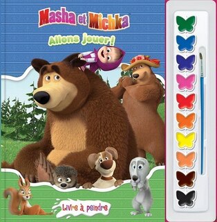 Couverture_Masha et Michka &mdash; Allons jouer!