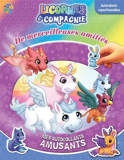 Couverture_Licornes et compagnie &mdash; De merveilleuses amiti&eacute;s