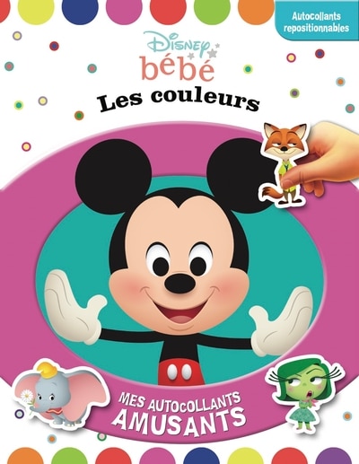 Couverture_Disney b&eacute;b&eacute; - Les couleurs