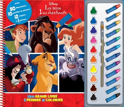 Front cover_Disney Les héros et les méchants