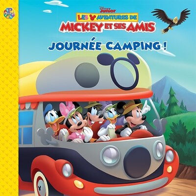 Couverture_Disney Junior Mickey &mdash; Journ&eacute;e camping!