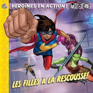 Front cover_Marvel - Héroïnes en action ! - Les filles à la rescousse !