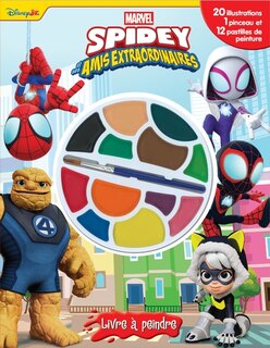 Couverture_Spidey Amis extraordinaires - Livres à peindre