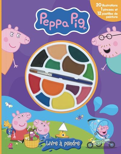 Front cover_Peppa pig - Livre &agrave; peindre