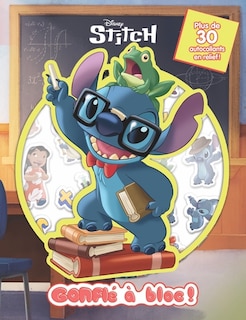 Couverture_Disney Stitch - Gongl&eacute; &agrave; bloc !