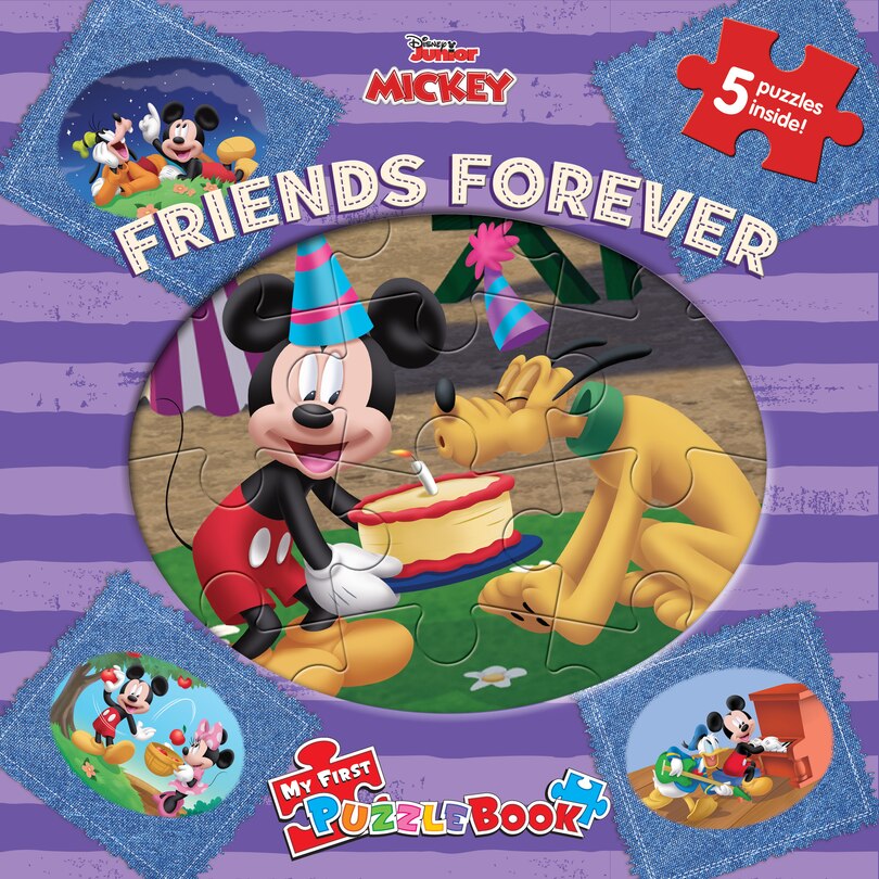Front cover_MICKEY CLUBHOUSE MY FIRST PUZZLE BOOK