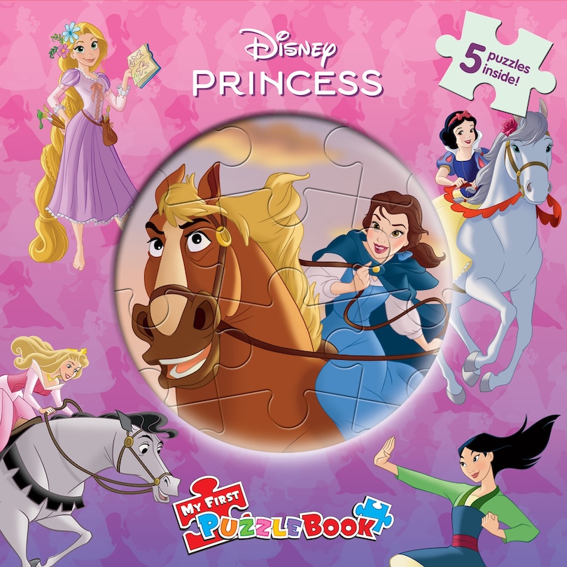 Front cover_DISNEY PRINCESS 2025 MY FIRST PUZZLE BOOK