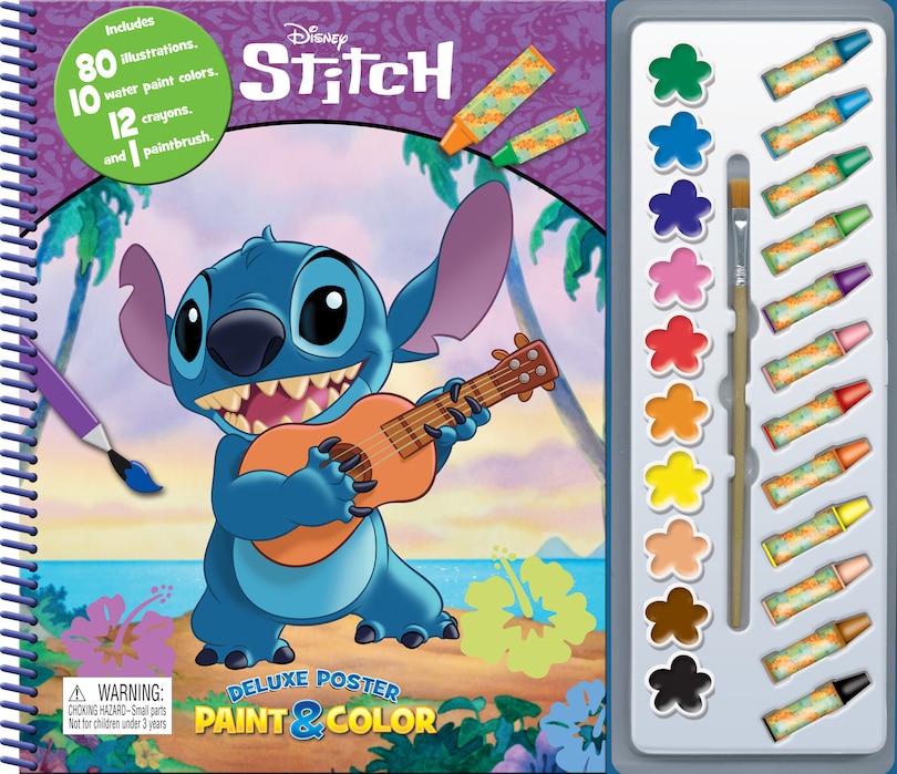 Front cover_STITCH DELUXE POSTER PAINT & COLOR