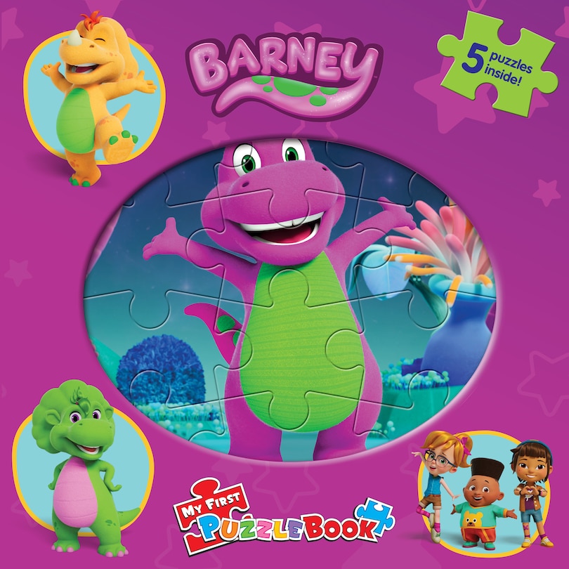 Front cover_BARNEY MY FIRST PUZZLE BOOK