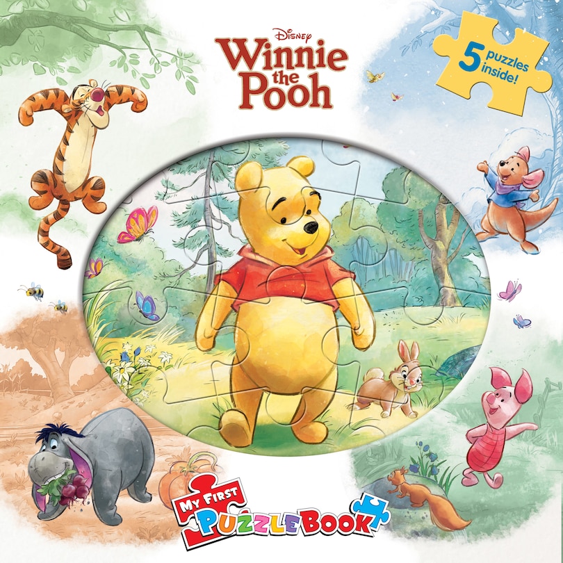 Front cover_WINNIE THE POOH CLASSIC MY FIRST PUZZLE BOOK