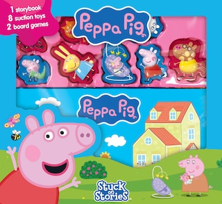 Couverture_HASBRO PEPPA PIG STUCK ON STORIES