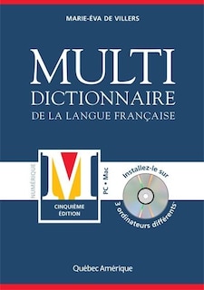 Front cover_Multidictionnaire langue française