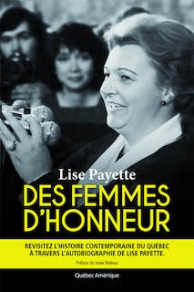 Front cover_Des femmes d'honneur