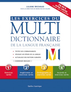 Front cover_Les exercices du multidictionnaire de la langue française