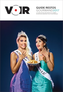 Front cover_Guide restos gourmand Voir 2017