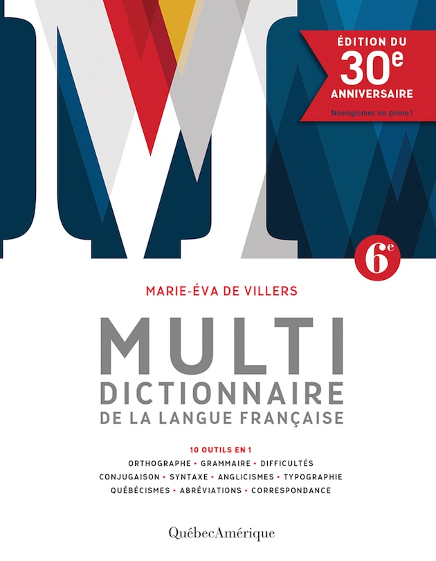 Front cover_Multidictionnaire de la langue française