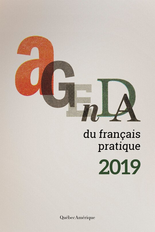 Couverture_Agenda du fran&ccedil;ais pratique 2019