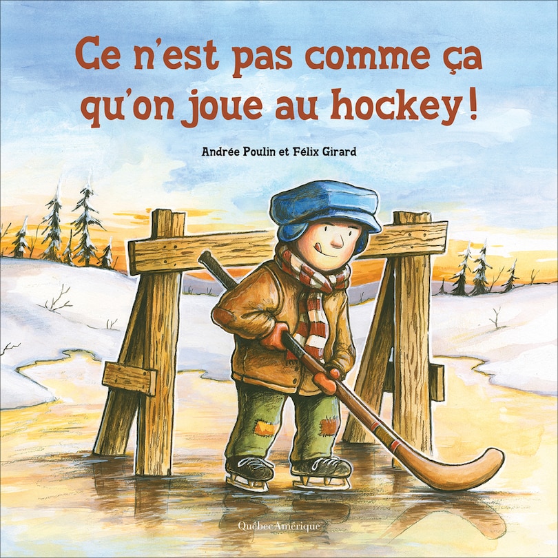 Front cover_Ce n'est pas comme ça qu'on joue au hockey