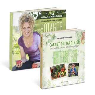 Front cover_Quatre saisons de votre potager (Les) - Carnet du jardinier [2 volumes]