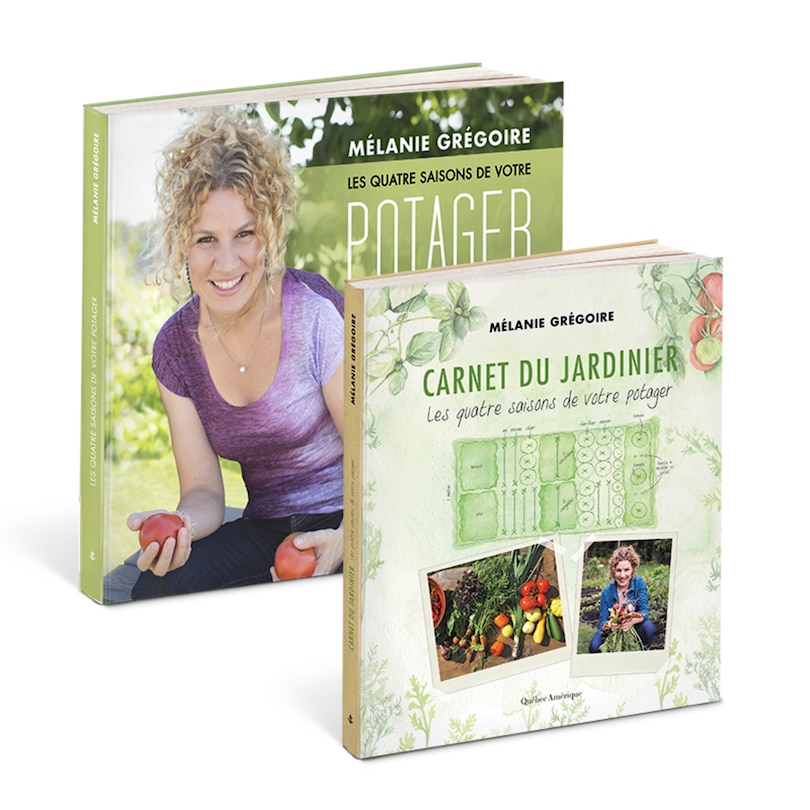 Front cover_Quatre saisons de votre potager (Les) - Carnet du jardinier [2 volumes]