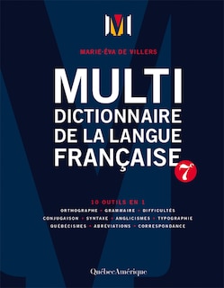 Couverture_Multidictionnaire de la langue française
