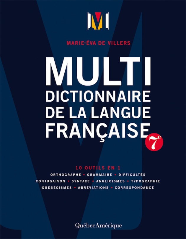 Couverture_Multidictionnaire de la langue française