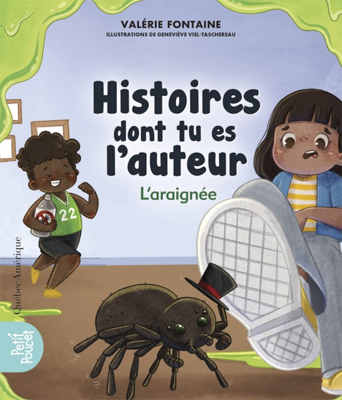 Couverture_Histoires dont tu es l'auteur - L'araignée