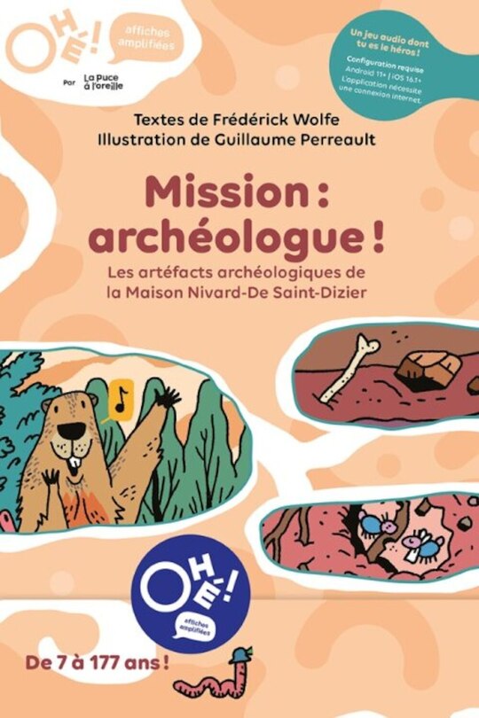 Ohé! Mission : archéologue!: Artéfacts archéologiques de la Maison Nivard-De Saint-Dizier (Les)
