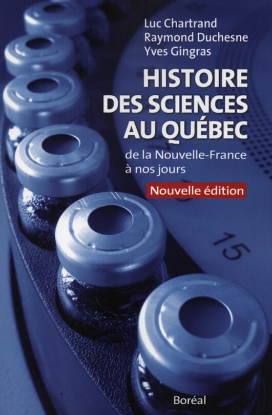 Front cover_Histoire des sciences au Québec