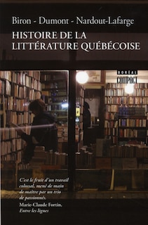 Front cover_Histoire de la littérature québécoise