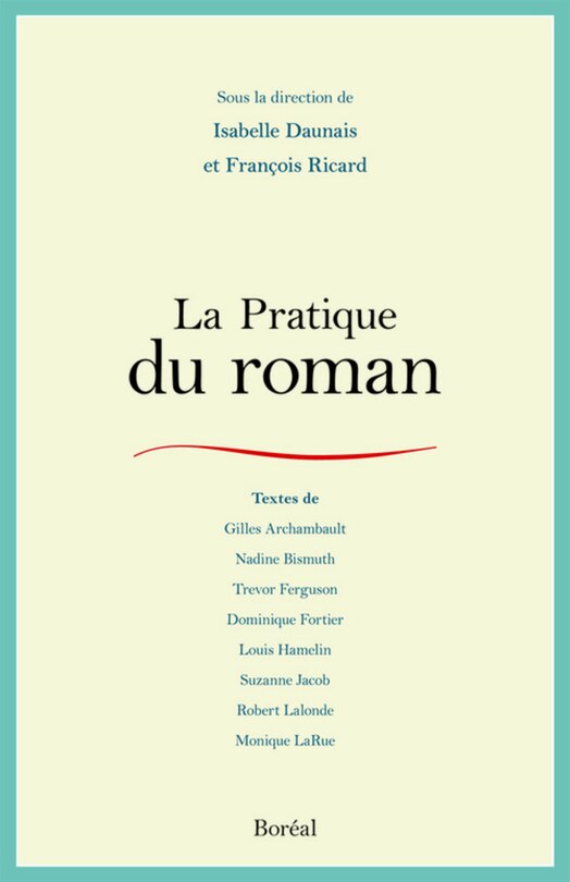 Couverture_La pratique du roman